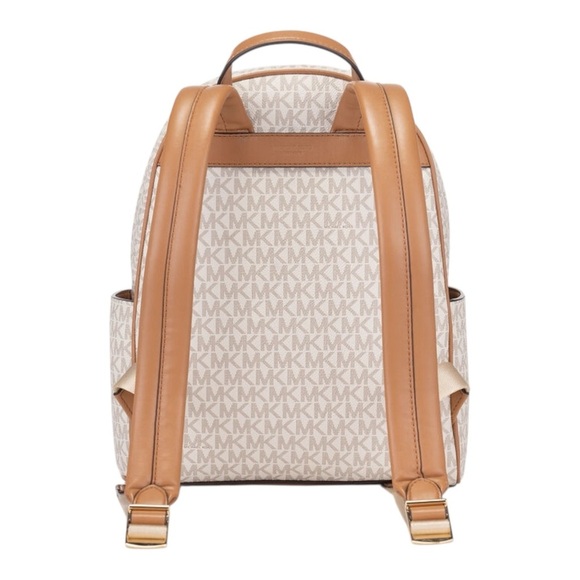 Michael Kors Beige and Tan Backpack - Picture 4 of 8